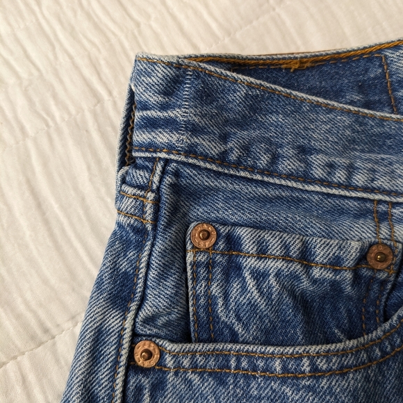Levi's Vintage 501 Straight Leg Jeans 90s - Picture 11 of 16